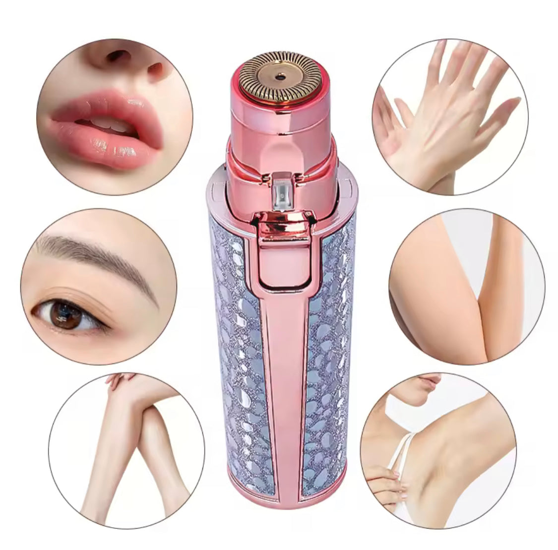 2 In1 Rechargeable Eyebrow Trimmer, Painless Facial Hair Removal Device, Battery Operated Eyebrow Trimmer 2 In1 Rechargeable Eyebrow Trimmer, Painless Facial Hair Removal Device, Battery Operated Eyebrow Trimmer